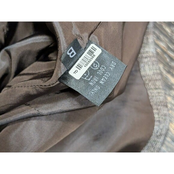 Lafayette 148 Blazer Size 2 Wool Plaid Houndstooth Academia - Picture 5 of 8